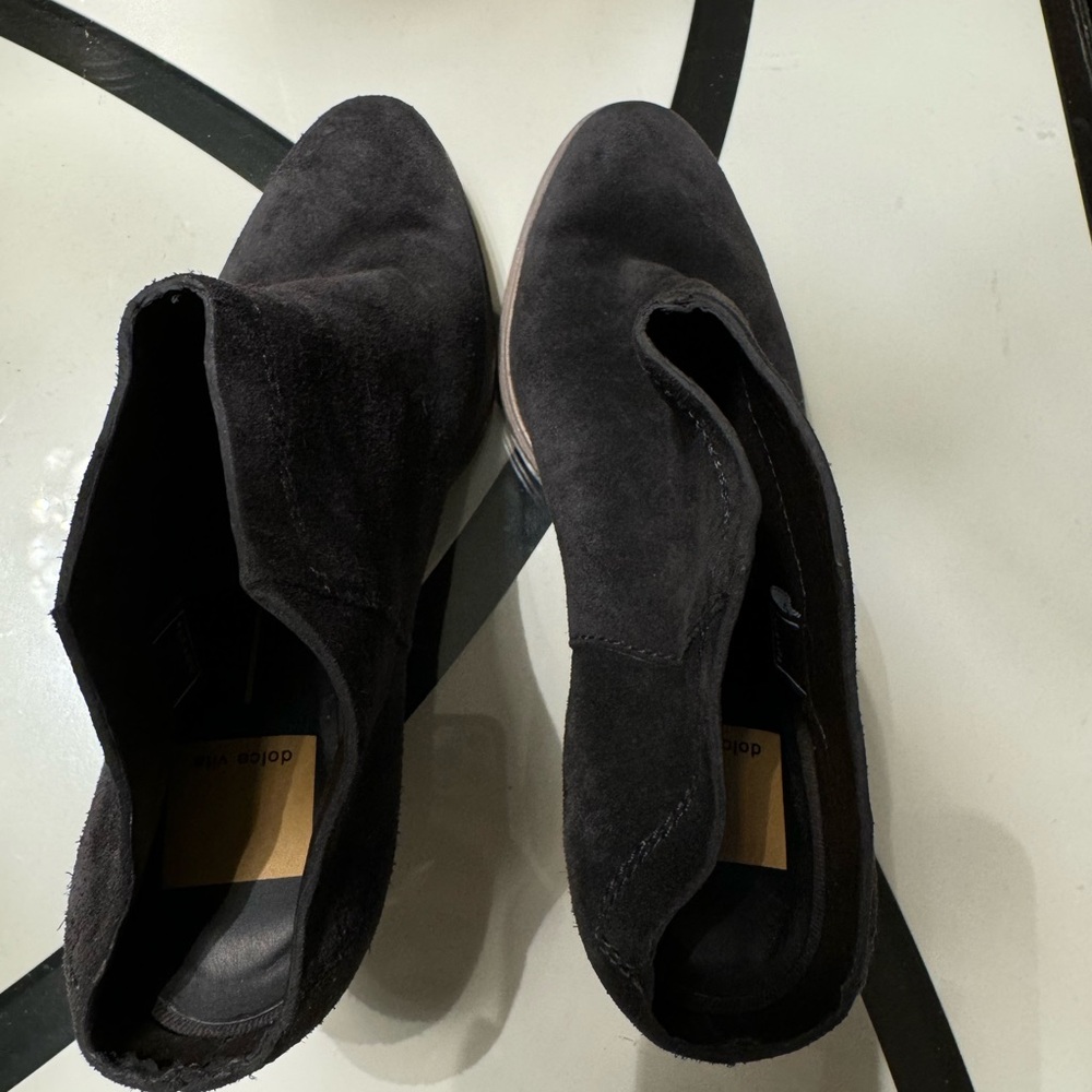 Dolce Vita Black Suede Shoes